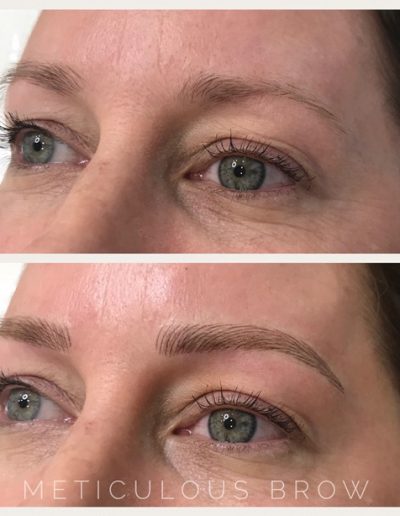 feather touch eyebrow tattoo